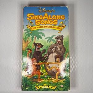 Disney Sing Along Songs: The Bare Necessities VHS